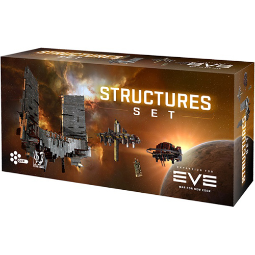 REBEVE08 EVE Board Game: War For New Eden Structures Set published by Titan Forge Games