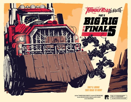 Thunder Road Board Game: Vendetta Deluxe Edition: Big Rig And Final 5 Expansion