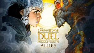 REP7DUMEFP01DENS The Lord Of The Rings: Duel For Middle-Earth Card Game Allies Expansion published by Repos Production