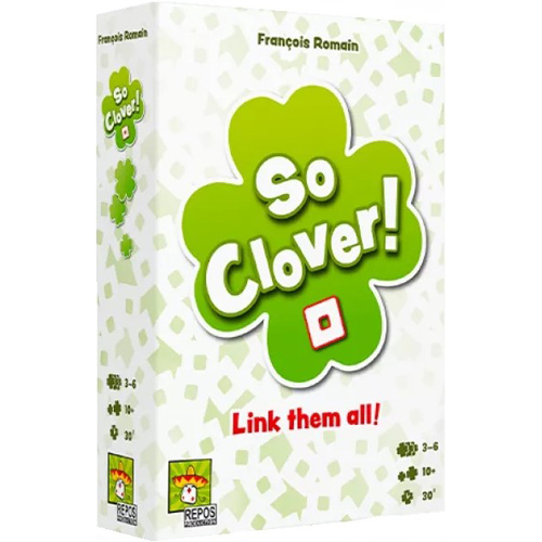 REPSC01EN So Clover Card Game published by Repos Production