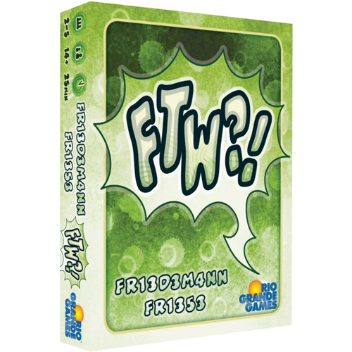 RGG656 FTW?! Card Game published by Rio Grande Games