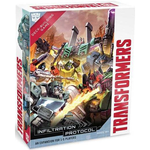 RGS02371 Transformers Deck Building Card Game: Infiltration Protocol Expansion published by Renegade Game Studios