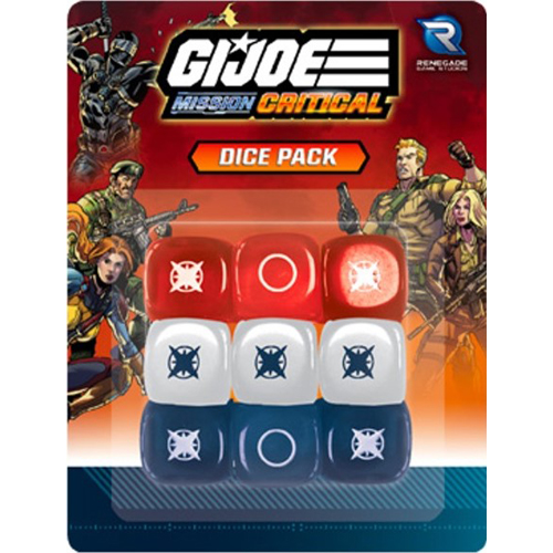 RGS02435 G I Joe Mission Critical Board Game: Dice Pack published by Renegade Game Studios