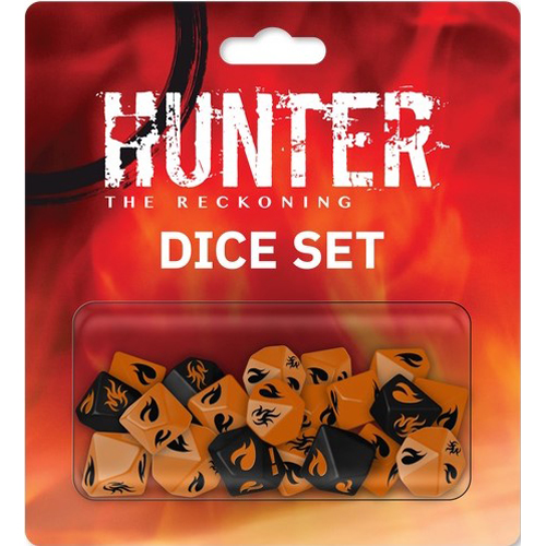 RGS02448 Hunter The Reckoning RPG: 5th Edition Dice Set published by Renegade Game Studios