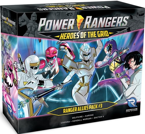 RGS02545 Power Rangers Board Game: Heroes Of The Grid Allies Pack #3 published by Renegade Game Studios