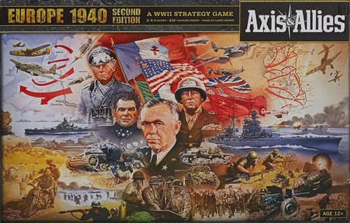 Axis And Allies Board Game: 1940 Europe 2nd Edition