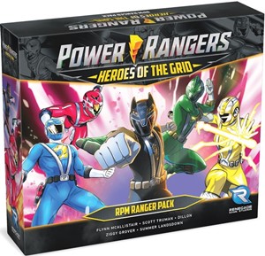 RGS02656 Power Rangers Board Game: Heroes Of The Grid RPM Ranger Pack published by Renegade Game Studios