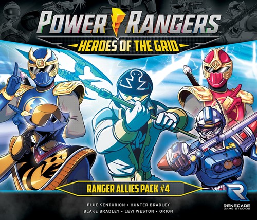 RGS02686 Power Rangers Board Game: Heroes Of The Grid Allies Pack #4 published by Renegade Game Studios