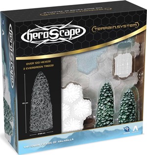 RGS02759 Heroscape Board Game: The Snow Fields Of Valhalla Terrain Expansion published by Renegade Game Studios