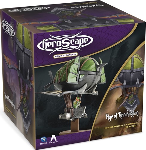 RGS02774 Heroscape Board Game: Air Marshal Zed Nesbitt Army Expansion published by Renegade Game Studios