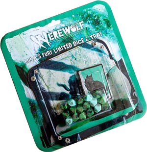 RGS02780 Werewolf: The Apocalypse RPG 5th Edition: Luna's Fury Ltd Dice And Tray Accessory Pack published by Renegade Game Studios