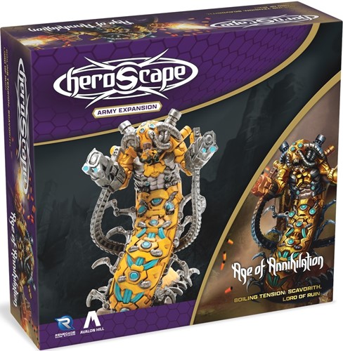 RGS02796 Heroscape Board Game: Revnan Acolytes And Grave Grim (Unpainted) published by Renegade Game Studios
