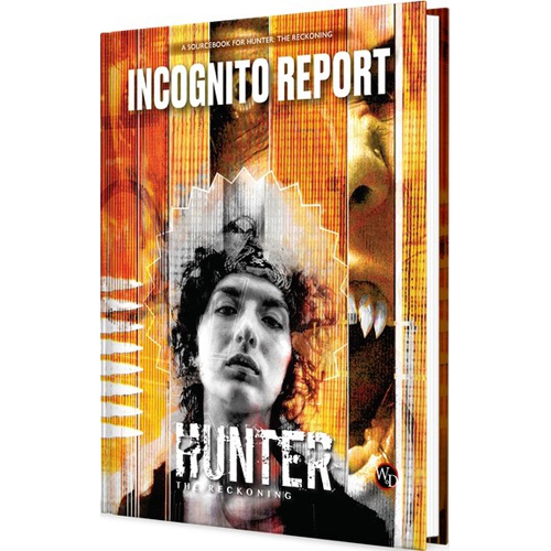 RGS11158 Hunter The Reckoning RPG: 5th Edition: Incognito Report Sourcebook published by Renegade Game Studios
