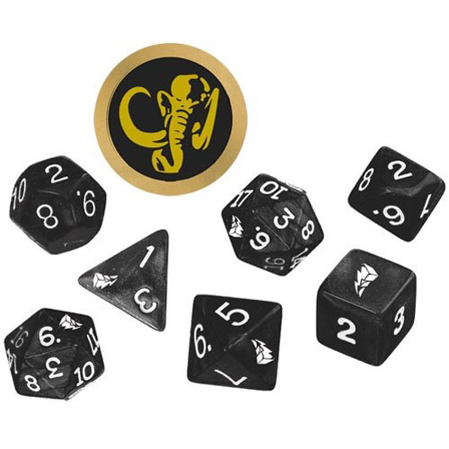 RGS2337 Power Rangers RPG: Black Dice Set published by Renegade Game Studios