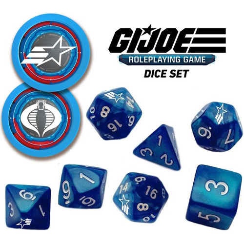 RGS2379 G I Joe RPG: Dice Set published by Renegade Game Studios