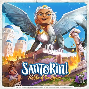 ROX311 Santorini Board Game: Riddle Of The Sphinx Expansion published by Roxley Games