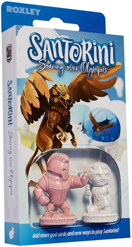 ROX314 Santorini Board Game: 2nd Edition: Soaring Over Mount Olympus God Expansion Card Pack published by Roxley Games