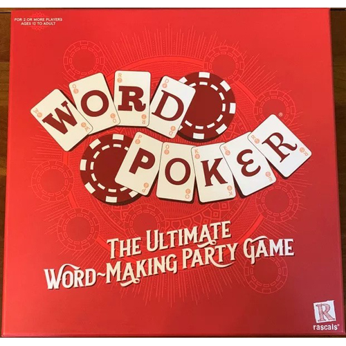 RPLR9002 Word Poker Card Game published by Rascals Games
