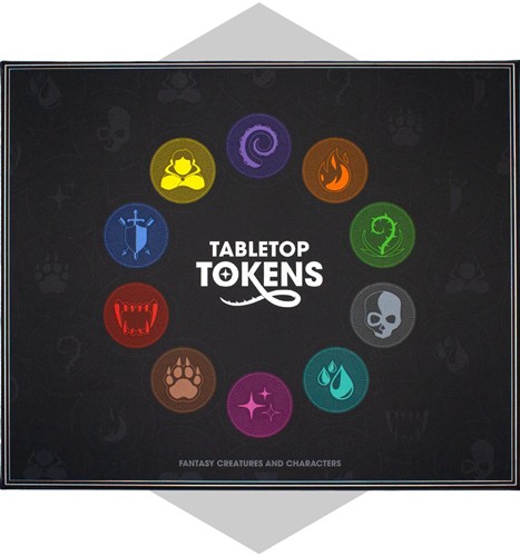 RPPTTFC Tabletop Tokens: Fantasy Creatures And Characters published by Roll & Play Press