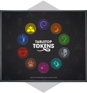 2!RPPTTFC Tabletop Tokens: Fantasy Creatures And Characters published by Roll & Play Press