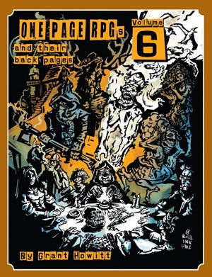 RRD040306 One Page RPGs: Volume 6 published by Rowan, Rook and Decard Ltd