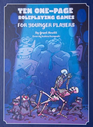 RRD040401 Ten One Page Roleplaying Games (For Younger Players) published by Rowan, Rook and Decard Ltd