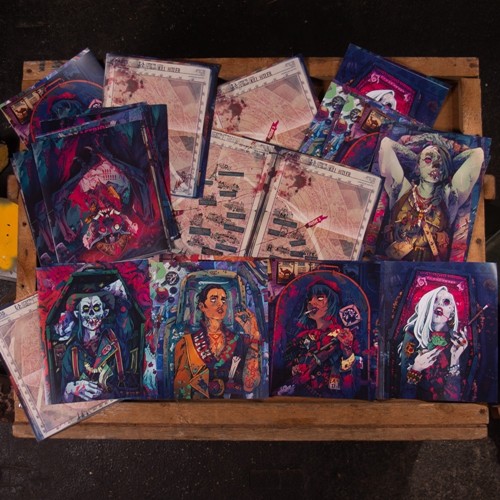 RRD070130 Eat The Reich RPG: Character And Map Pack published by Rowan, Rook and Decard Ltd