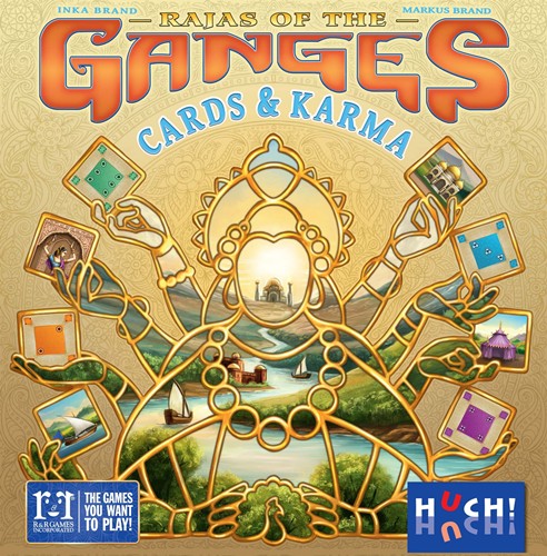 RRG443 Raja Of The Ganges Cards And Karma Card Game published by R&R Games