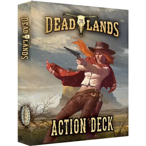 S2P10224 Deadlands The Weird West RPG: The Weird West Action Deck published by Pinnacle Entertainment