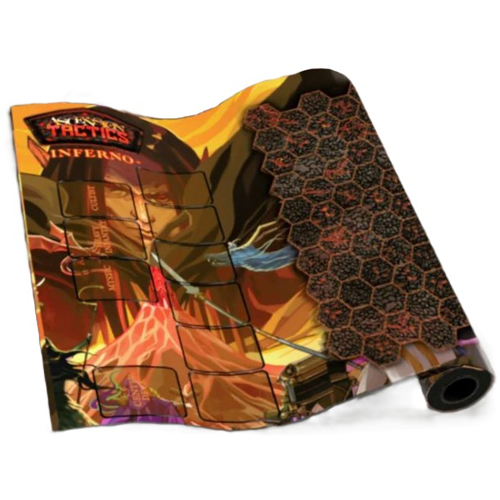 SBASC00261 Ascension Tactics Miniatures Board Game: Inferno Play Mat published by Stone Blade Entertainment