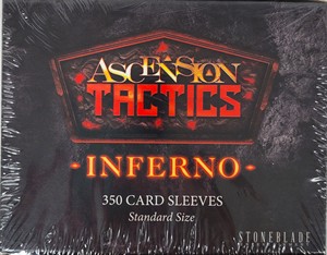 2!SBASC00265 Ascension Tactics Miniatures Board Game: Inferno Card Sleeves published by Stone Blade Entertainment