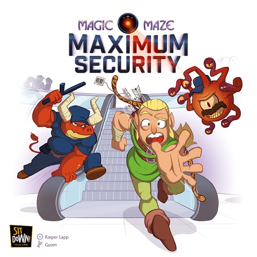 SDGMMZ02 Magic Maze Board Game: Maximum Security Expansion published by Sit Down Games