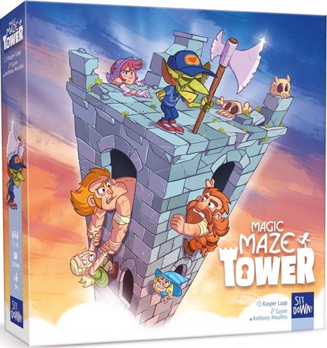 Magic Maze Tower Board Game