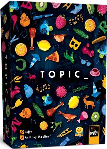 SDGSIT022G Topic Card Game published by Smirk and Dagger Games