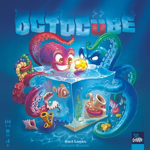 SDGSIT040G Octocube Board Game published by Sit Down Games