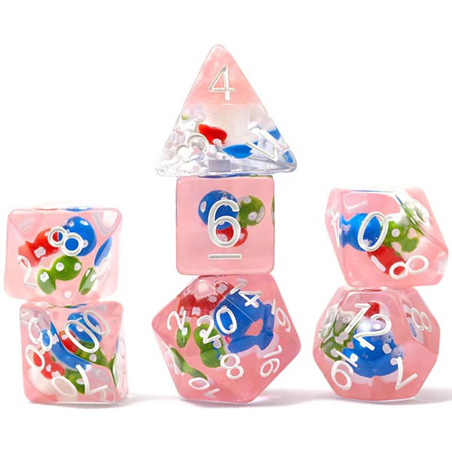 SDZ002402 Magic Mushroom Polyhedral Dice Set published by Sirius Dice
