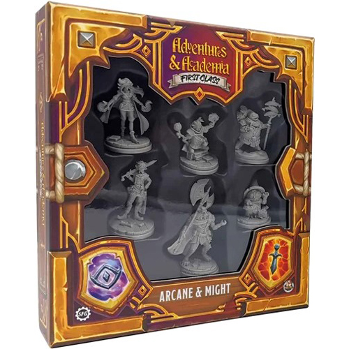 SFAA1C001 Dungeons And Dragons RPG: Adventures And Academia First Class Arcane And Might published by Steamforged Games