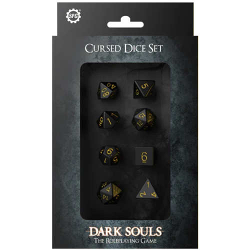 SFDSRPG030 Dark Souls RPG: Cursed Dice Set published by Steamforged Games