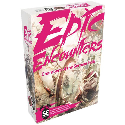 SFGEE008 Dungeons And Dragons RPG: Epic Encounters: Chamber Of The Serpent Folk published by Steamforged Games