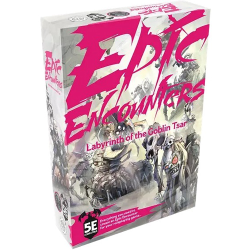 SFGEE010 Dungeons And Dragons RPG: Epic Encounters: Labyrinth Of The Goblin Tsar published by Steamforged Games