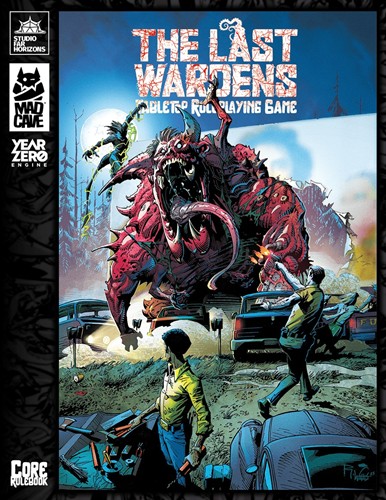 SFHTLW01 The Last Wardens RPG Tabletop Roleplaying Game Core Rulebook published by Studio Far Horizons