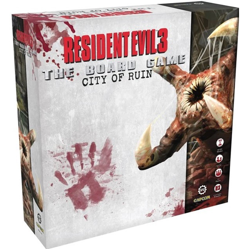 SFRE3002 Resident Evil 3 Board Game: The City Of Ruin Expansion published by Steamforged Games
