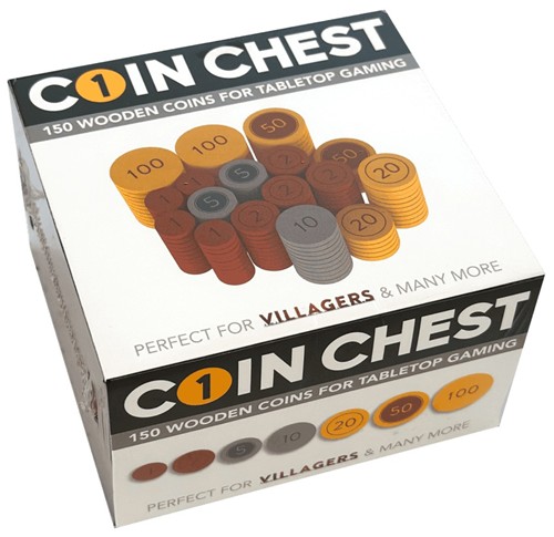 SIF00040 Villagers Card Game: Coin Chest published by Sinister Fish Games
