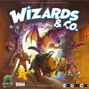 SIF00080 Wizards And Co Board Game published by Sinister Fish Games