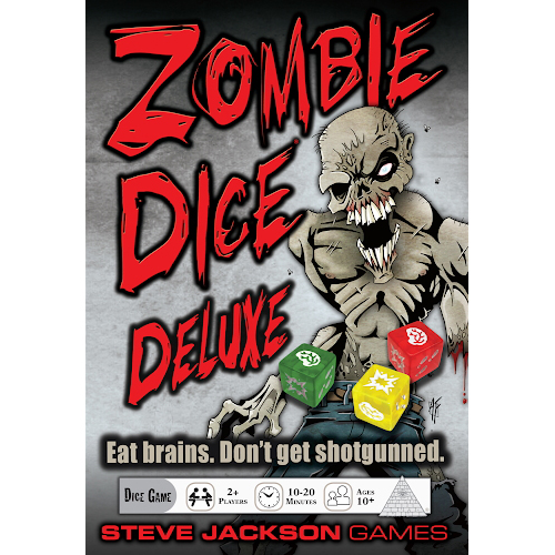 SJ131348 Zombie Dice Game: Deluxe 10th Anniversary Edition published by Steve Jackson Games