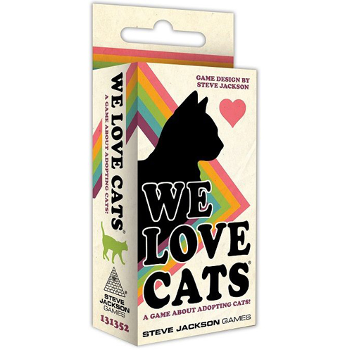 SJ131352 We Love Cats Game published by Steve Jackson Games