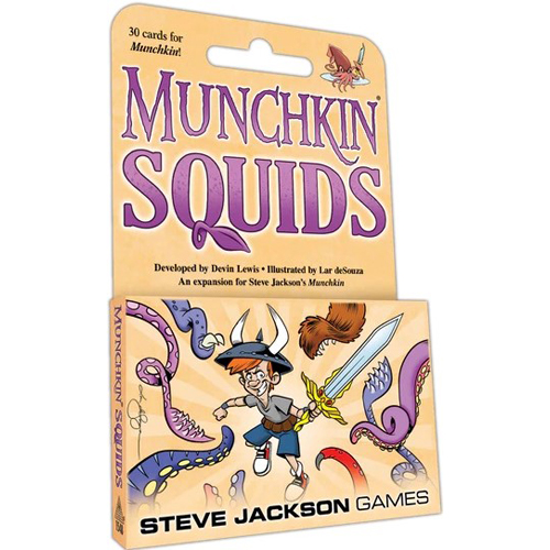 SJ1548 Munchkin Card Game: Squids Expansion published by Steve Jackson Games