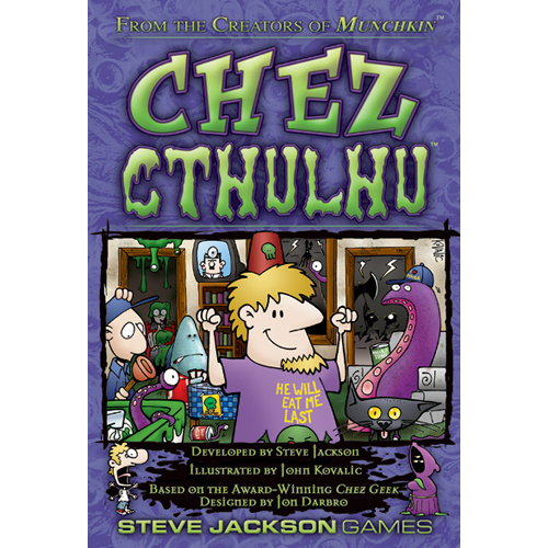 SJ1580 Chez Cthulhu Card Game: 2nd Edition published by Steve Jackson Games
