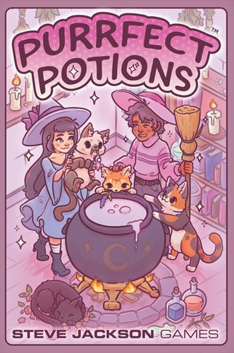 SJ1586 Purrfect Potions Card Game published by Steve Jackson Games