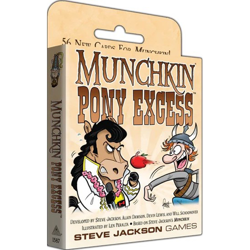 SJ1587 Munchkin Card Game: Pony Excess Expansion published by Steve Jackson Games